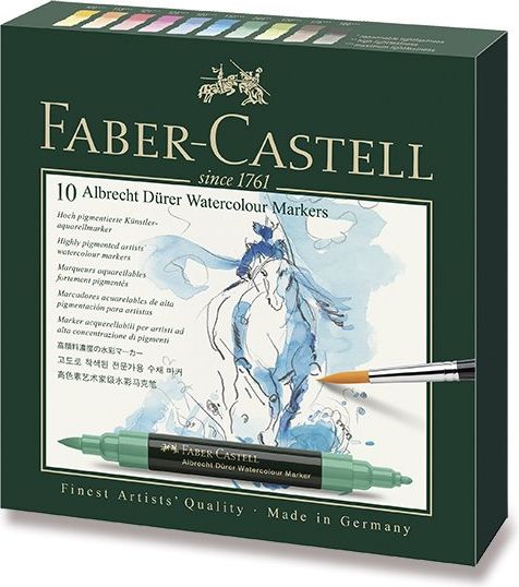 Faber-Castell Akvarelové popisovače Albrecht Dürer 10 ks 6031 - obrázek 1