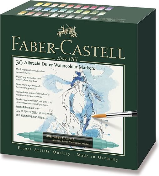 Faber-Castell Akvarelové popisovače Albrecht Dürer 30 ks 6033 - obrázek 1