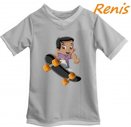 Dětské funkční tričko_skateboard Renis - obrázek 1