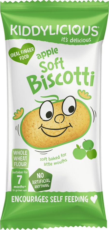 Kiddylicious sušenky měkké jablečné 3x120g - obrázek 1
