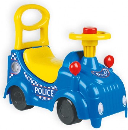 MOCHTOYS Odrážedlo modré policejní autíčko - obrázek 1