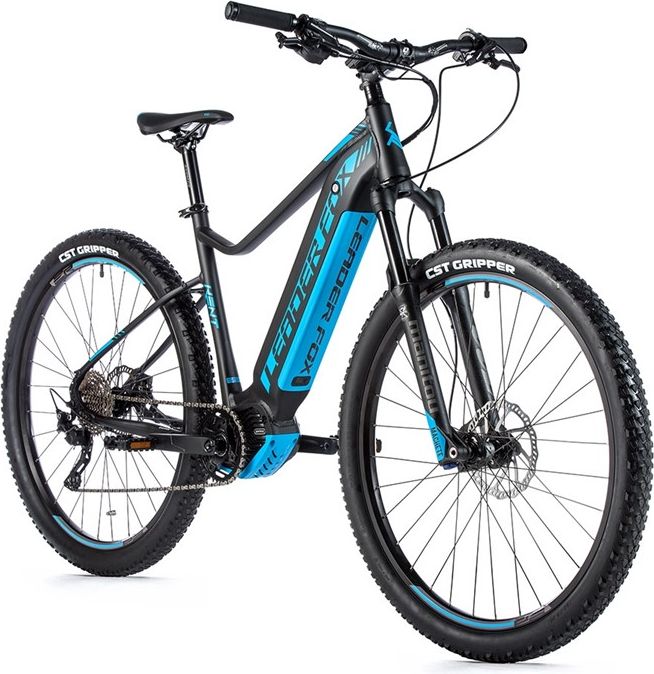 Horské elektrokolo Leader Fox KENT 29", 2020-1 19,5" ČERNÁ MAT/MODRÁ EU NORM 15194/2017 - obrázek 1