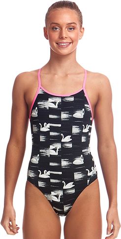 Dívčí plavky Funkita Black Swan Velikosti 14 let - obrázek 1