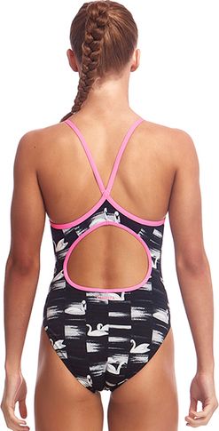 Dívčí plavky Funkita Black Swan Velikosti 14 let - obrázek 2