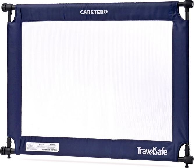 Cestovní bezpečnostní zábrana CARETERO TravelSafe navy Modrá - obrázek 1