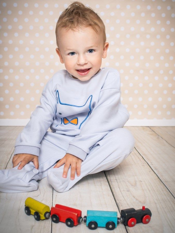 Kojenecký bavlněný overal Koala Robin kočička šedý&nbsp;-&nbsp;62 (3-6m) - obrázek 18