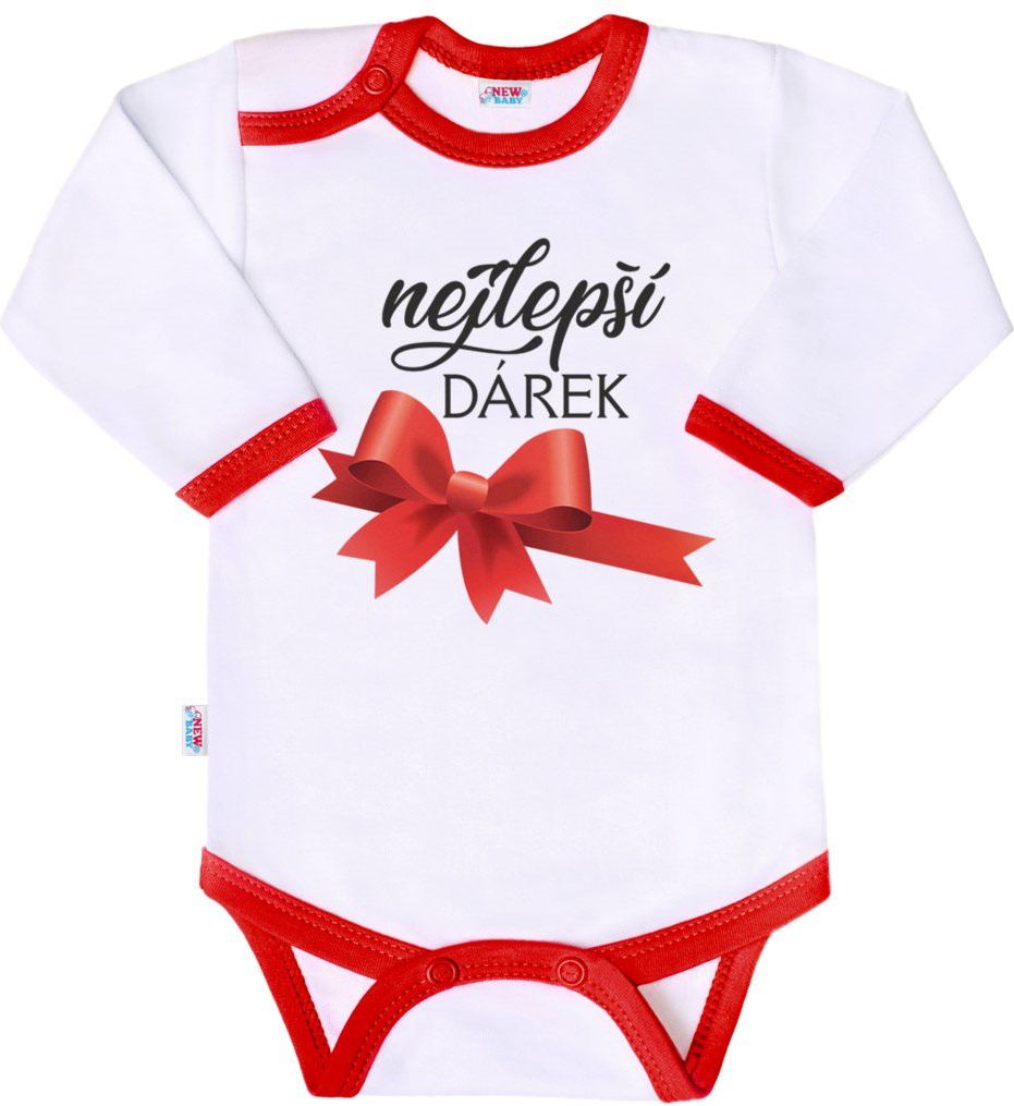 Body s potiskem New Baby Moje první Vánoce&nbsp;-&nbsp;62 (3-6m) - obrázek 157