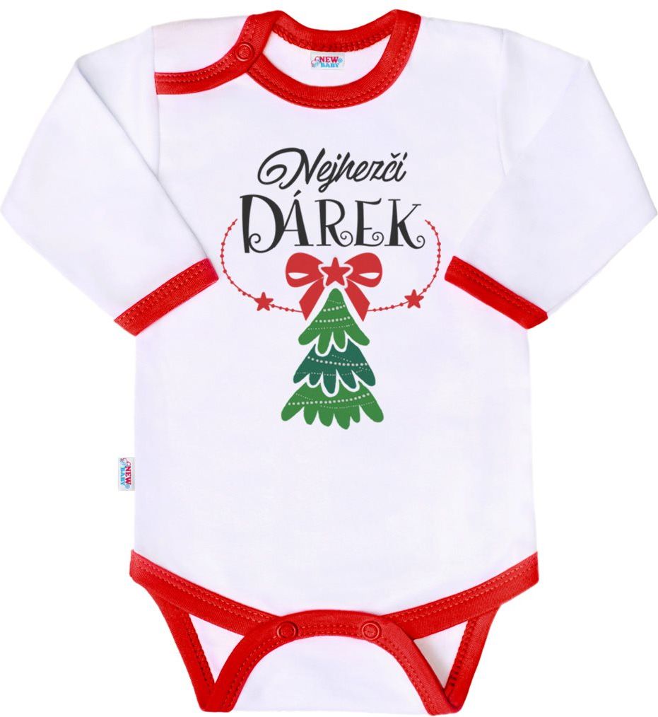 Body s potiskem New Baby Moje první Vánoce&nbsp;-&nbsp;62 (3-6m) - obrázek 164