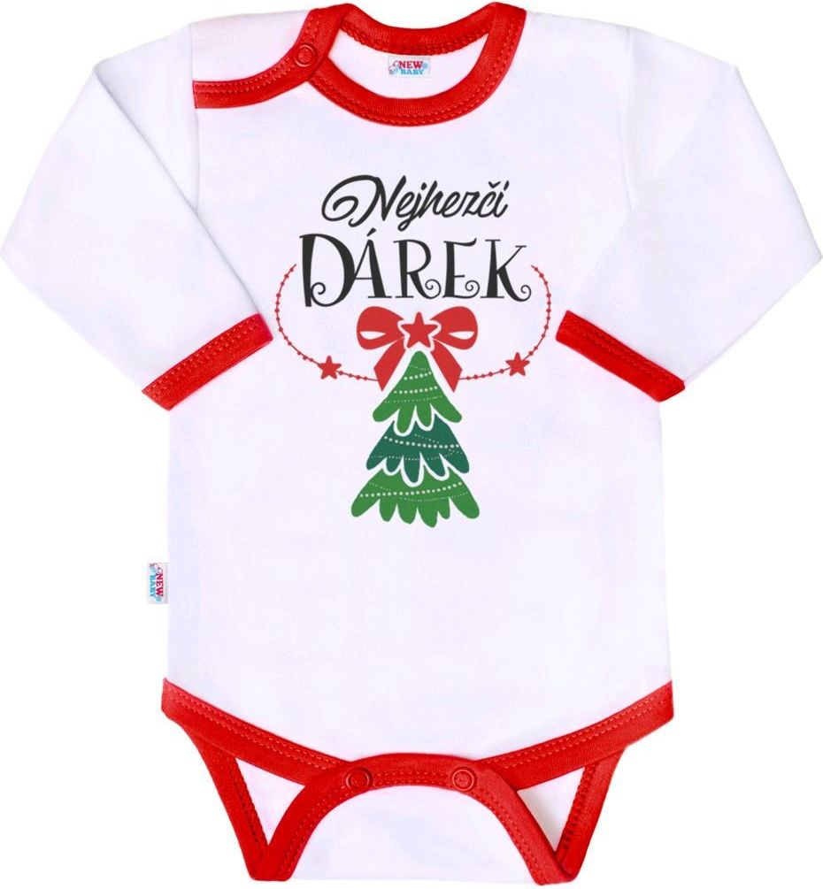 Body s potiskem New Baby Moje první Vánoce&nbsp;-&nbsp;62 (3-6m) - obrázek 166