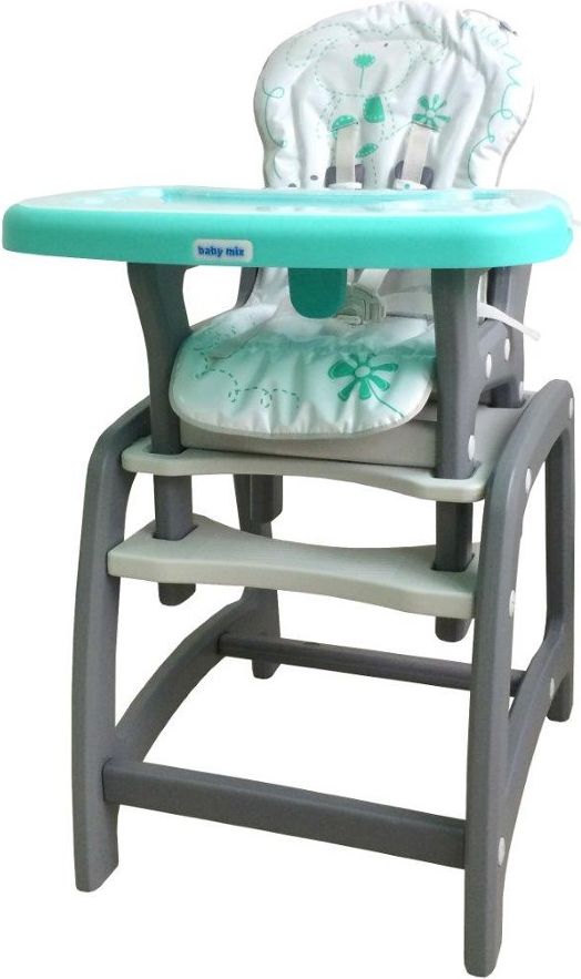 Jídelní židlička Baby Mix 2v1 Blue - obrázek 2