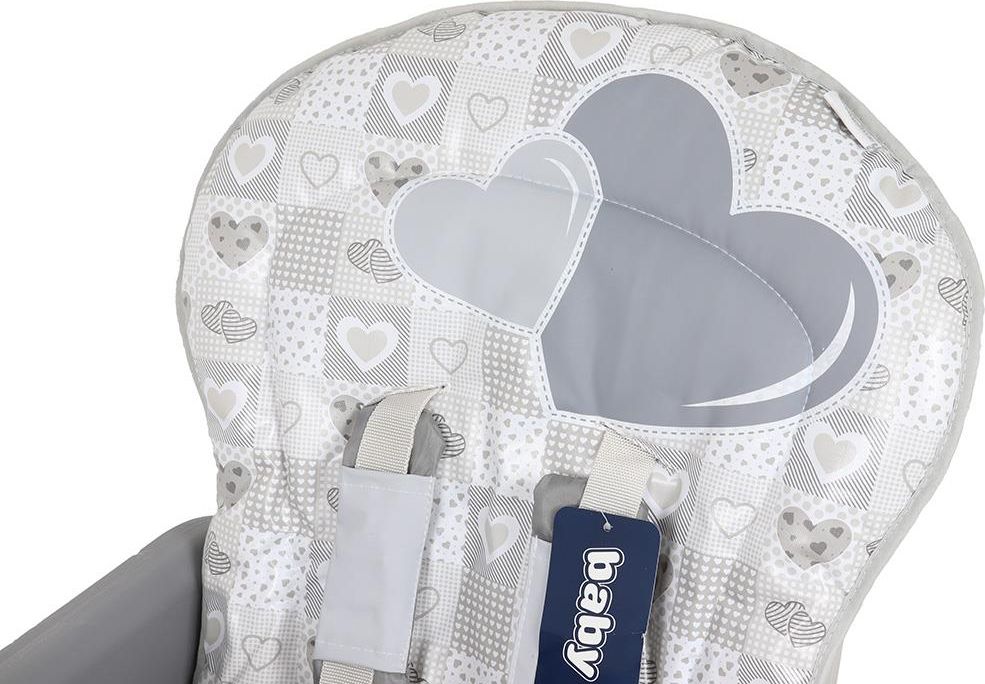 Jídelní židlička Baby Mix 2v1 Grey - obrázek 12