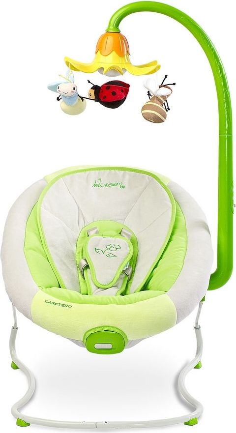 Dětské lehátko CARETERO BLOSSOM Varianta: grey - šedá - obrázek 26