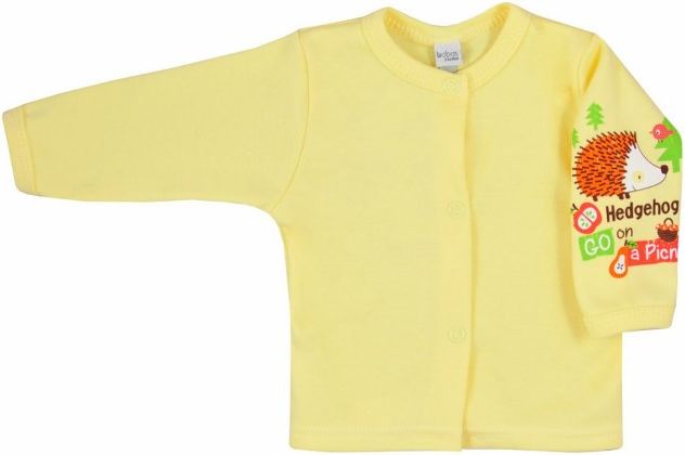 Kojenecký kabátek Bobas Fashion Ježek tyrkysový&nbsp;-&nbsp;68 (4-6m) - obrázek 3
