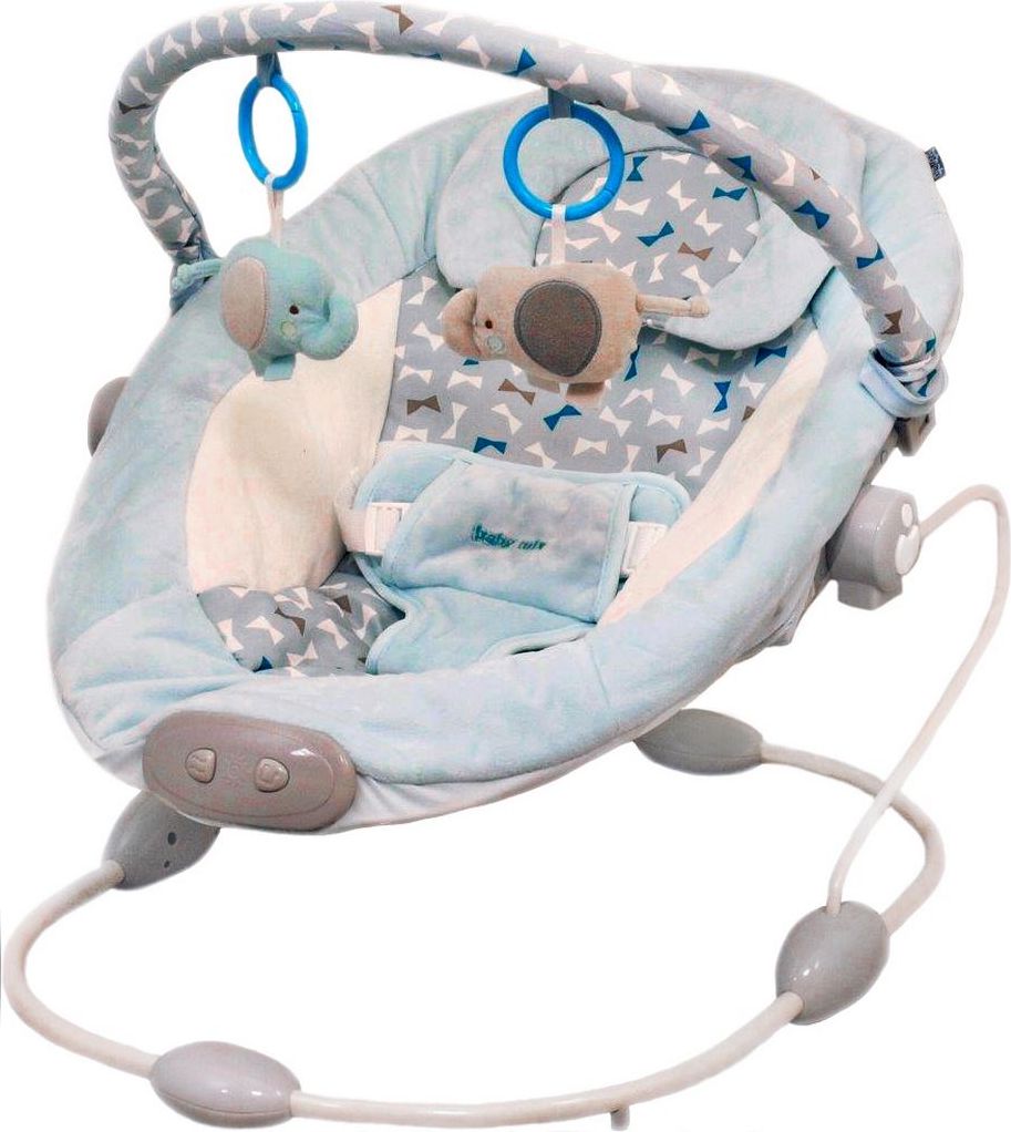 Dětské lehátko Baby Mix Varianta: světle šedé - šedá - obrázek 2