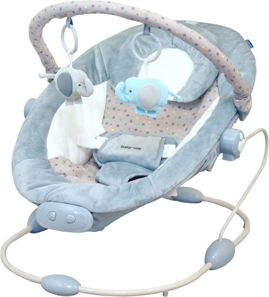 Dětské lehátko Baby Mix Varianta: světle šedé - šedá - obrázek 3