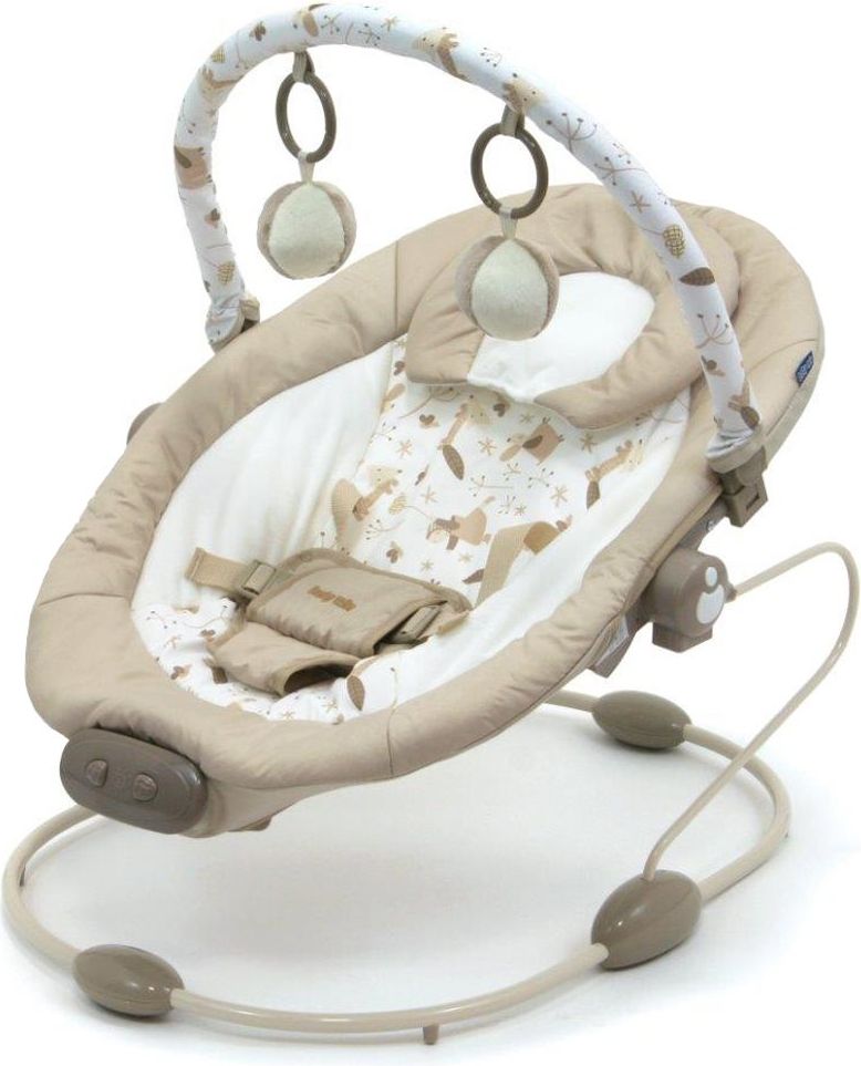 Dětské lehátko Baby Mix Varianta: světle šedé - šedá - obrázek 5