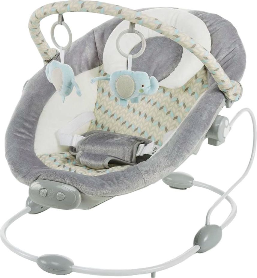 Dětské lehátko Baby Mix Varianta: světle šedé - šedá - obrázek 6