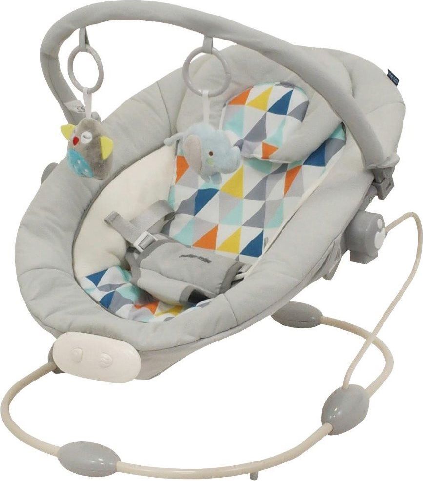 Dětské lehátko Baby Mix Varianta: světle šedé - šedá - obrázek 7