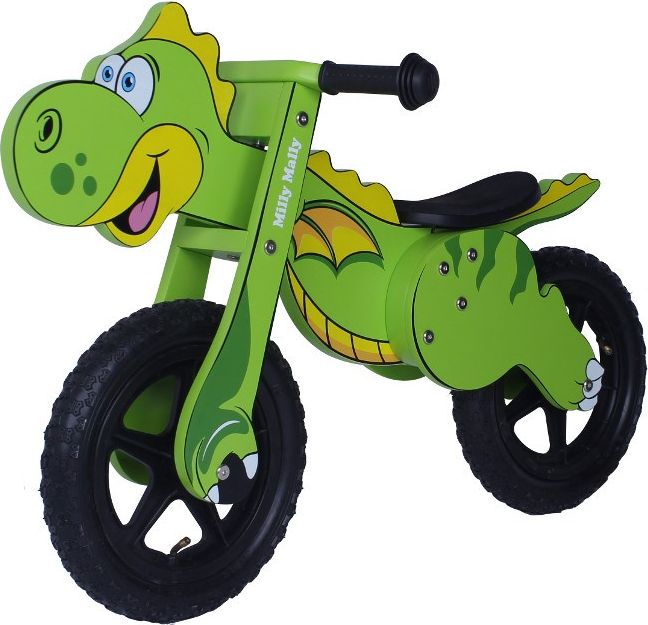 Dětské odrážedlo kolo Milly Mally DINO Varianta: green - zelená - obrázek 4