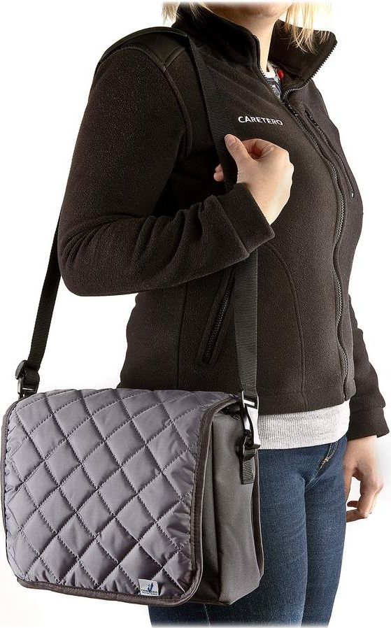 CARETERO | Caretero doplňky | Taška na kočárek CARETERO Carry-on graphite | Šedá | - obrázek 19