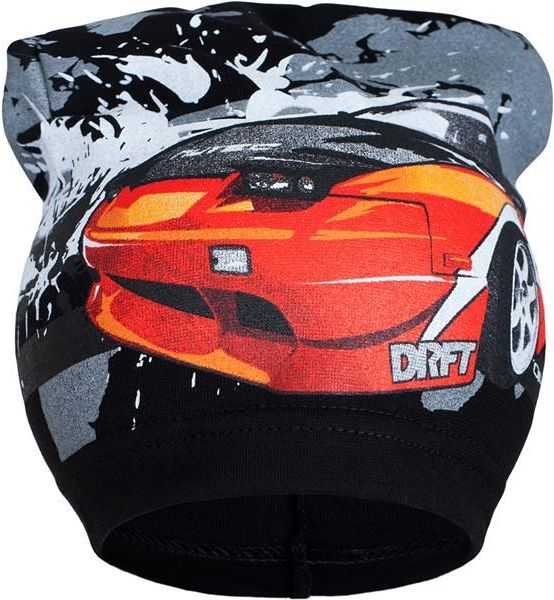 Jarní dětská čepička New Baby auto černé&nbsp;-&nbsp;104 (3-4r) - obrázek 5
