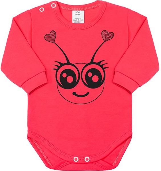 Kojenecké body s dlouhým rukávem New Baby Zvířátko Beruška růžové&nbsp;-&nbsp;62 (3-6m) - obrázek 23