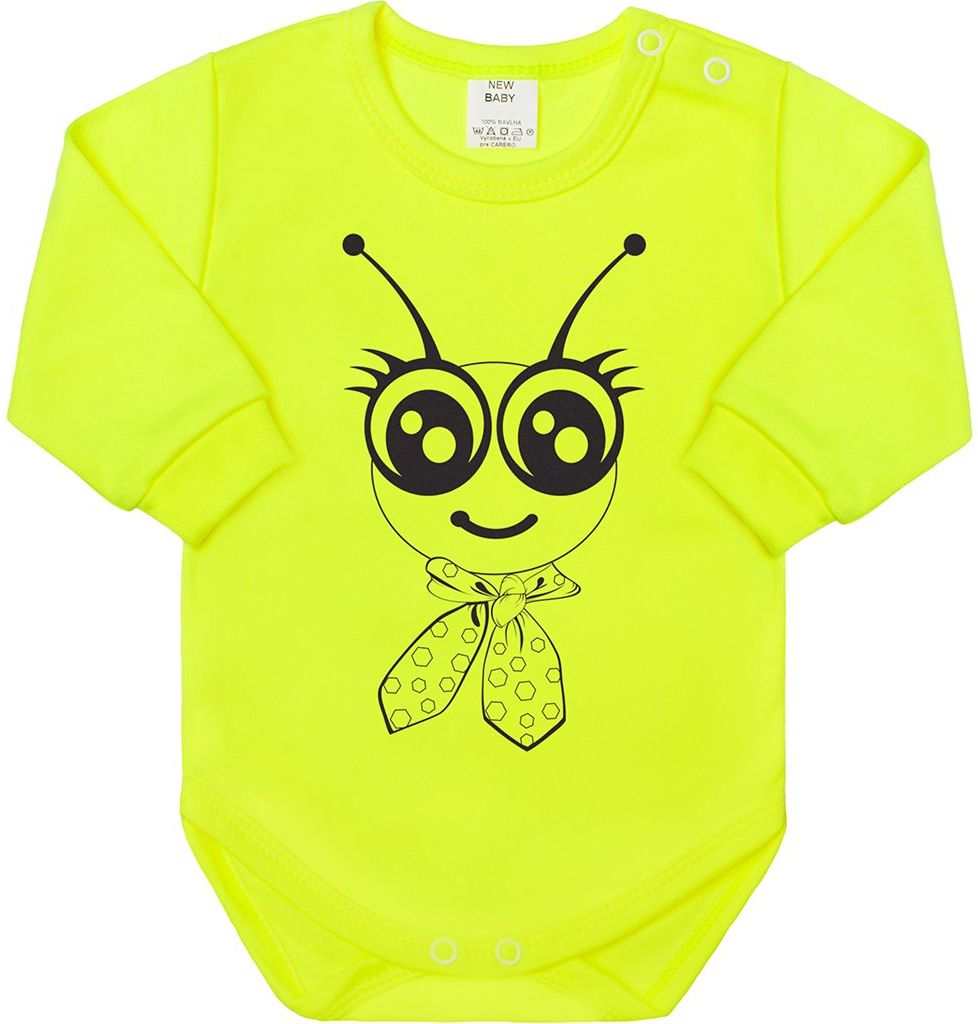 Kojenecké body s dlouhým rukávem New Baby Zvířátko Beruška růžové&nbsp;-&nbsp;62 (3-6m) - obrázek 128