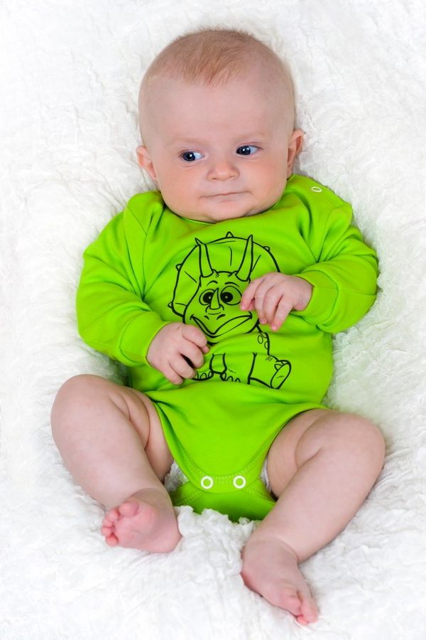 Kojenecké body s dlouhým rukávem New Baby Zvířátko Beruška růžové&nbsp;-&nbsp;62 (3-6m) - obrázek 257
