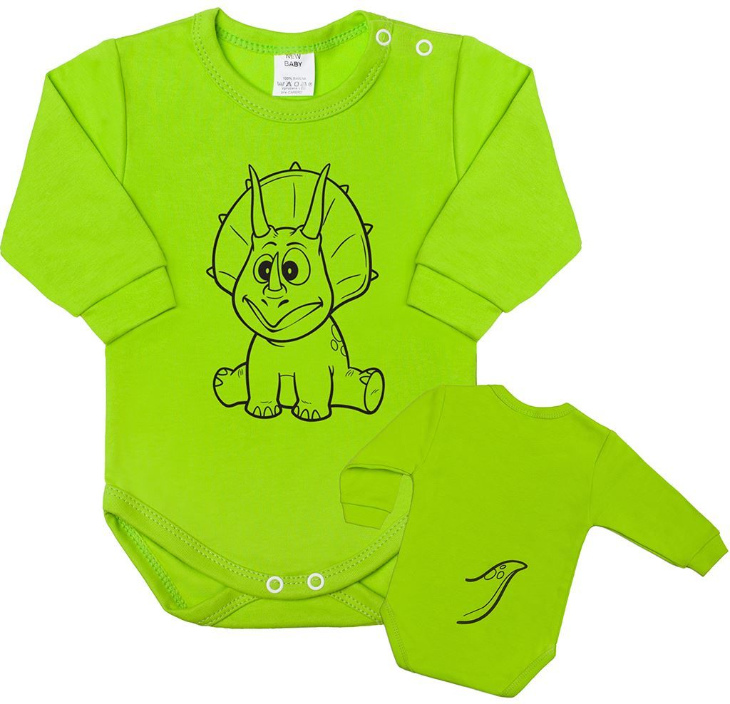 Kojenecké body s dlouhým rukávem New Baby Zvířátko Beruška růžové&nbsp;-&nbsp;62 (3-6m) - obrázek 267