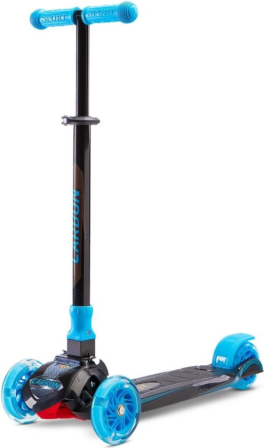 Dětská koloběžka Toyz Carbon blue Modrá - obrázek 20