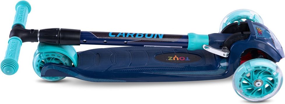 Dětská koloběžka Toyz Carbon blue Modrá - obrázek 33