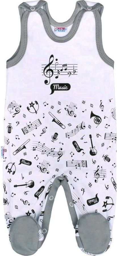 Kojenecké bavlněné dupačky New Baby Music 56 (0-3m) - obrázek 21