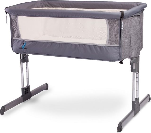 Dětská postýlka CARETERO Sleep2gether Varianta: graphite - šedá - obrázek 1