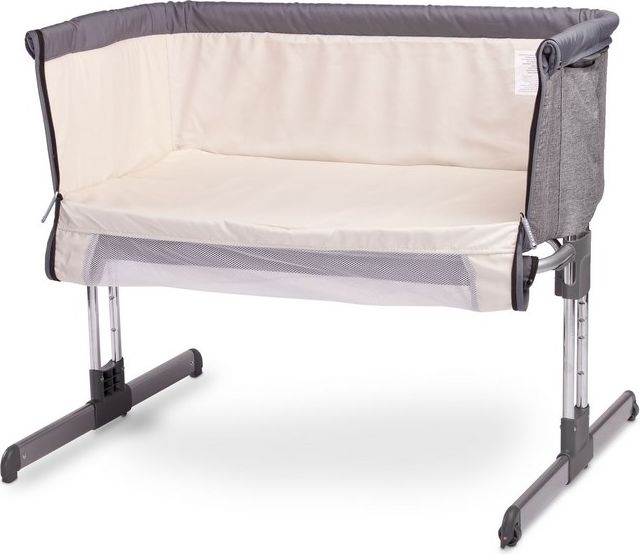 Dětská postýlka CARETERO Sleep2gether Varianta: graphite - šedá - obrázek 2