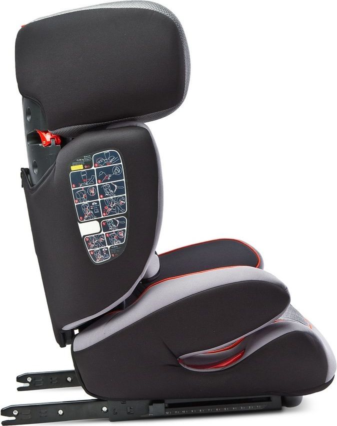 Autosedačka CARETERO Huggi Isofix Varianta: red 2017 - červená - obrázek 33