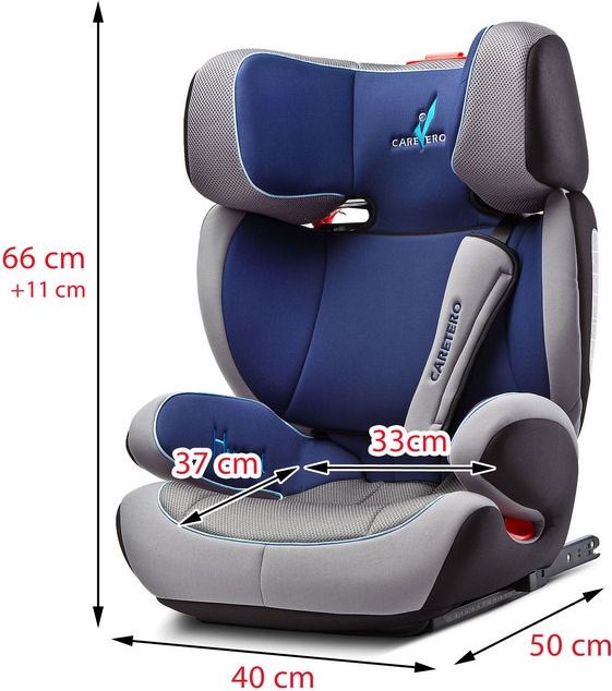 Autosedačka CARETERO Huggi Isofix Varianta: red 2017 - červená - obrázek 48