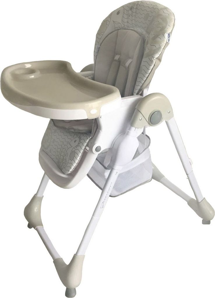Jídelní židlička Baby Mix Junior Varianta: latte - béžová - obrázek 5