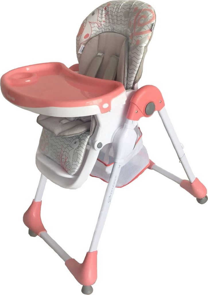 Jídelní židlička Baby Mix Junior Varianta: light grey - šedá - obrázek 2