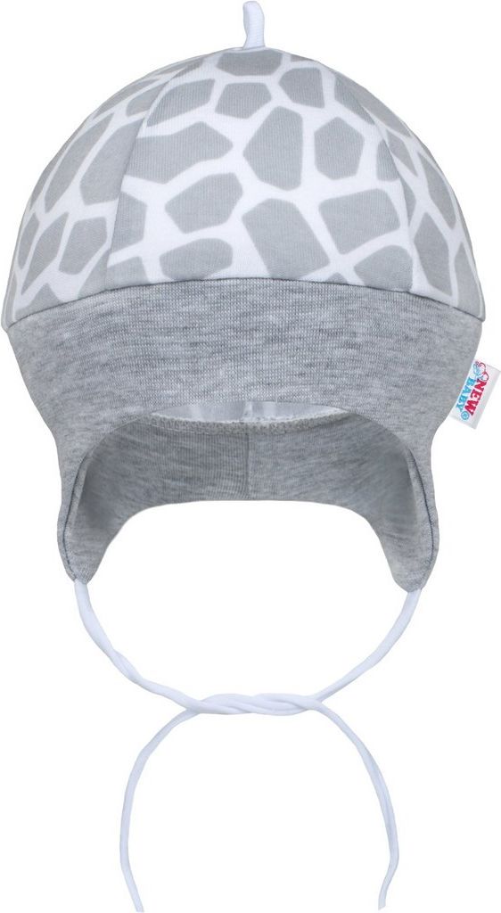 Kojenecká bavlněná čepička New Baby Žirafa&nbsp;-&nbsp;56 (0-3m) - obrázek 1