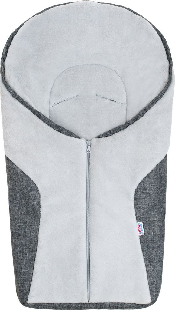 Luxusní zimní fusák New Baby Car beige - obrázek 1