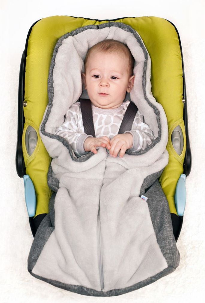 Luxusní zimní fusák New Baby Car beige - obrázek 14