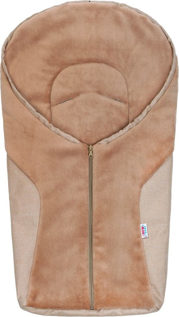 Luxusní zimní fusák New Baby Car beige - obrázek 22