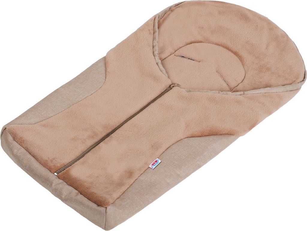 Luxusní zimní fusák New Baby Car beige - obrázek 25