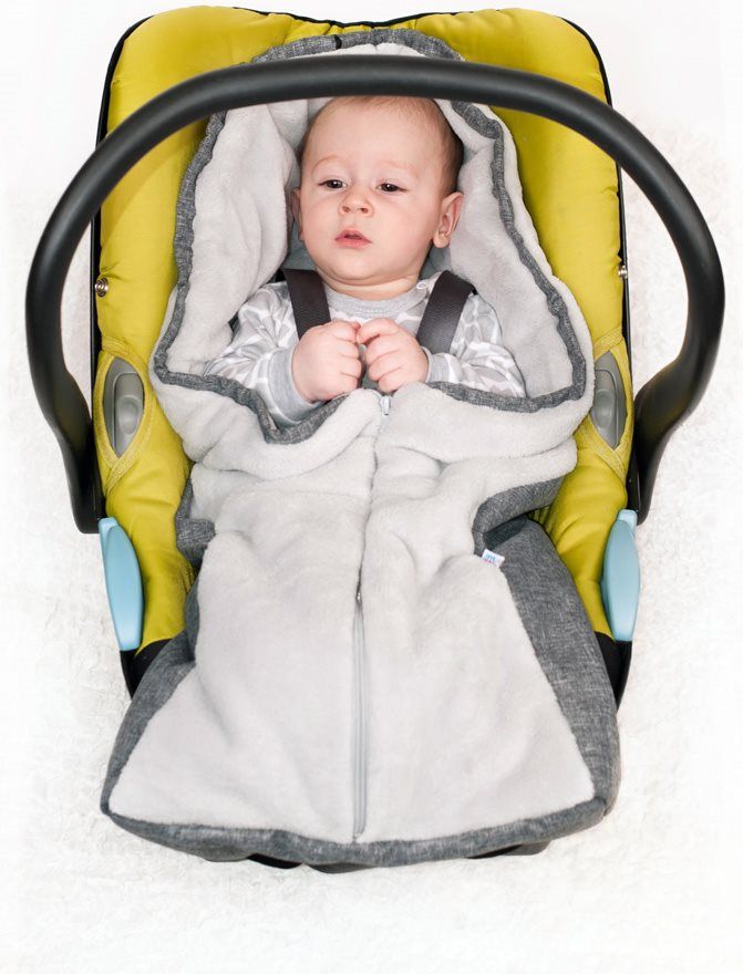 Luxusní zimní fusák New Baby Car beige - obrázek 27