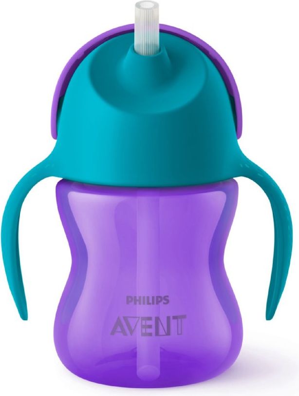 AVENT Hrneček s ohebným brčkem 200 ml - dívka - obrázek 2