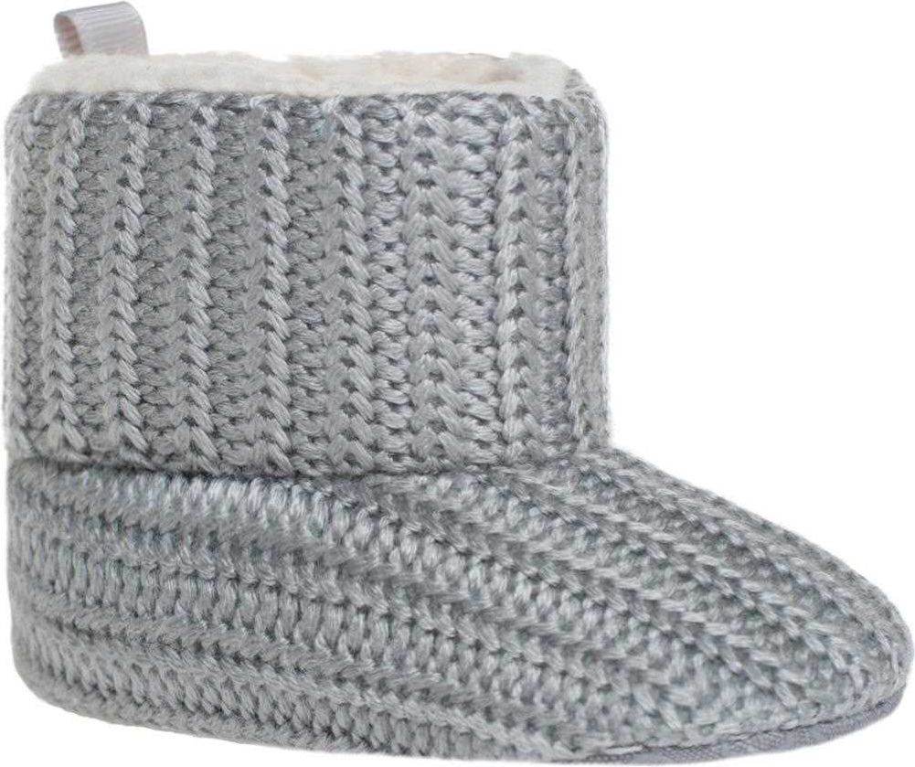 Dětské zimní capáčky Bobo Baby 6-12m růžový úplet&nbsp;-&nbsp;80 (9-12m) - obrázek 1