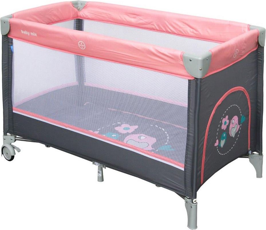 Dětská cestovní postýlka Baby Mix Varianta: Mint - zelená - obrázek 4