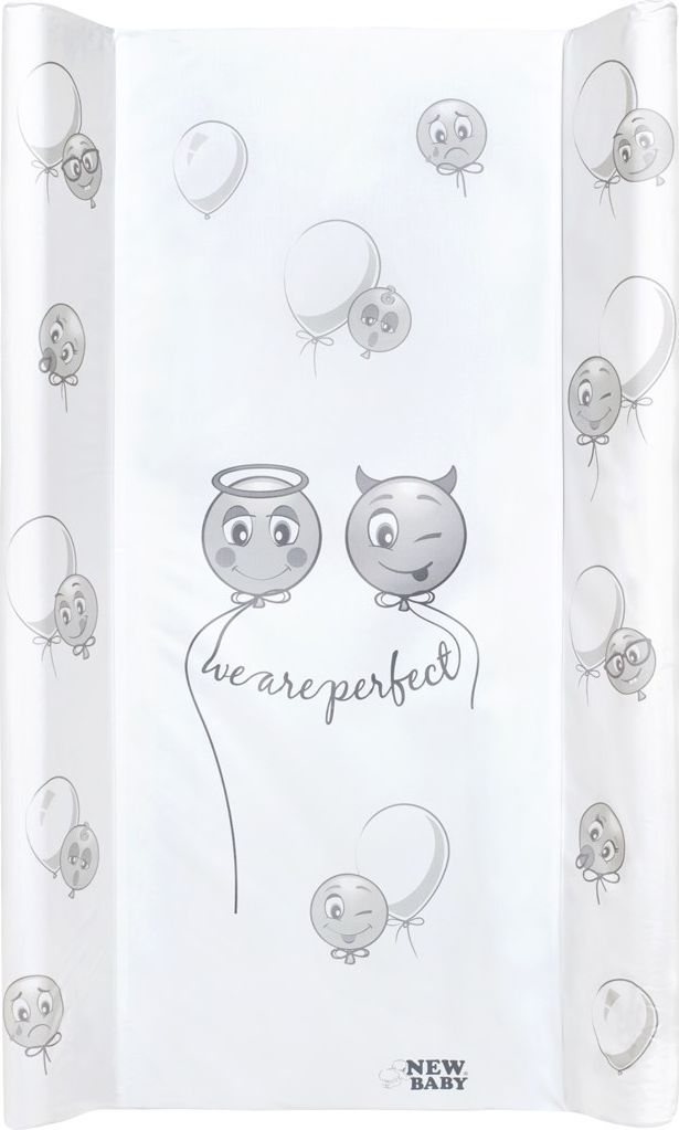 Přebalovací podložka New Baby Emotions bílá 80x50cm - obrázek 6