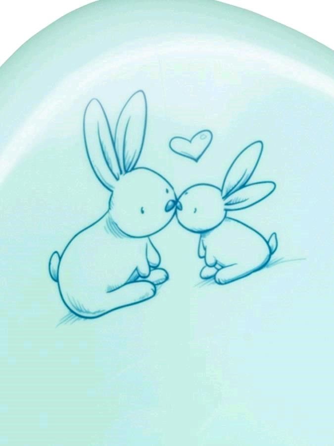 Dětský nočník s poklopem Bunny mátový - obrázek 4