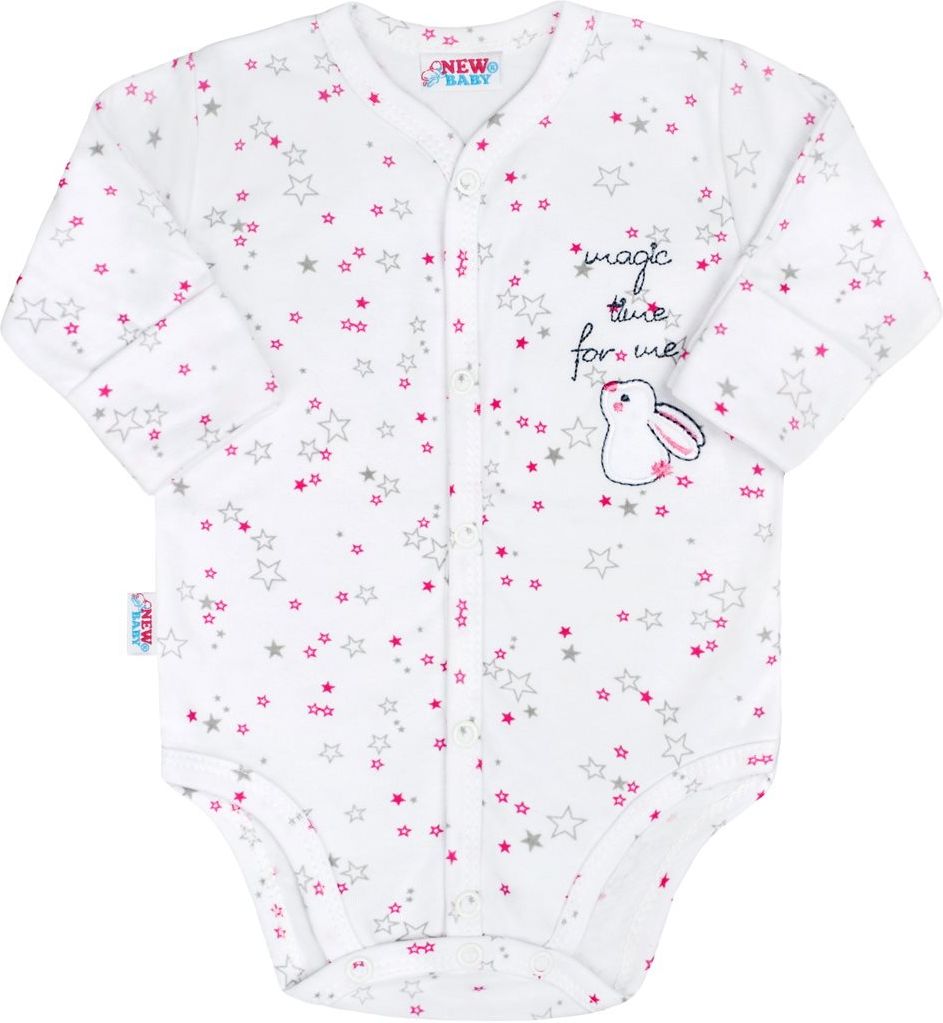 Kojenecké celorozepínací body New Baby Magic Star modré&nbsp;-&nbsp;68 (4-6m) - obrázek 31